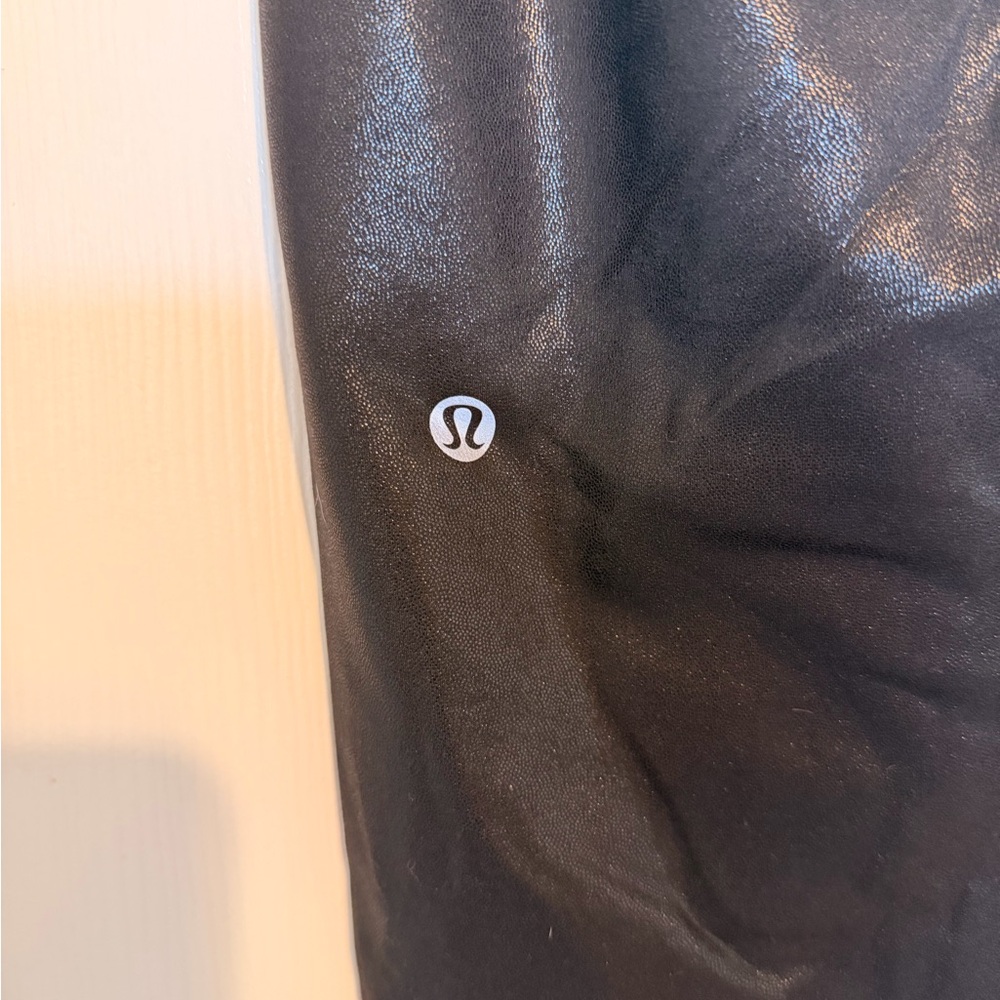 lululemon athletica Black Faux Shine Leggings - Picture 3 of 4